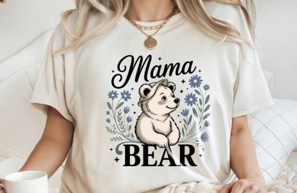 Download Mama Bear Mother's Day Shirt Design PNG - Mother Collection