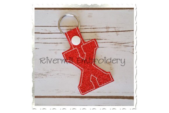 Download ITH Snap Tab Keychain - Letter X - Premium Resources