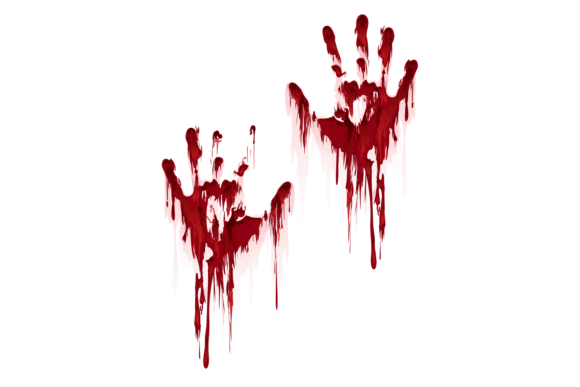 Download Blood Hand Stain. Crime Scene Horror Mar - Premium Resources