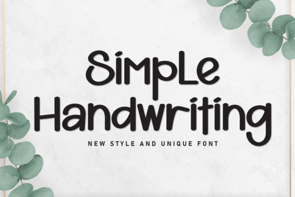 Download Simple Handwriting - Hand Collection