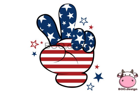 Download Peace Hand Sign Svg, 4th of July Svg - Premium Resources