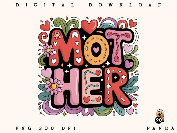 Download Brushstroke Mother, Hand Drawn Mother - Hand Collection