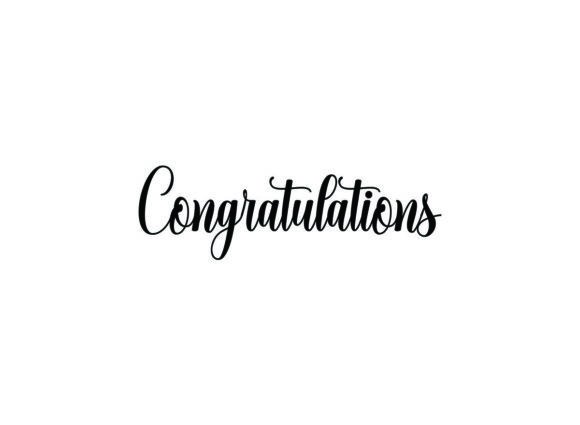 Download Black Congratulations Hand Drawn - Premium Bundle