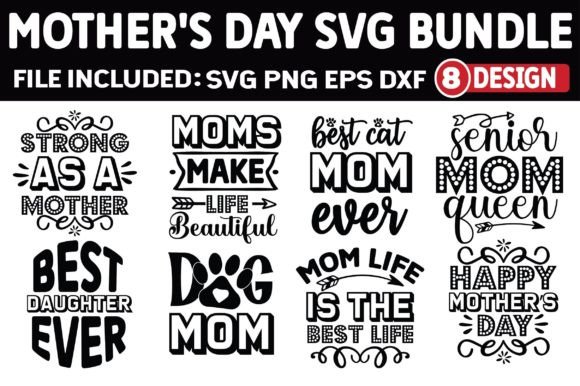 Download Mother's Day SVG Bundle Free - Mother Collection